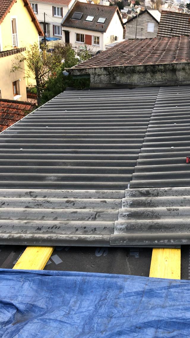 Travaux de couverture réalisés à Bezons (95870) dans le Val-d’Oise (95)