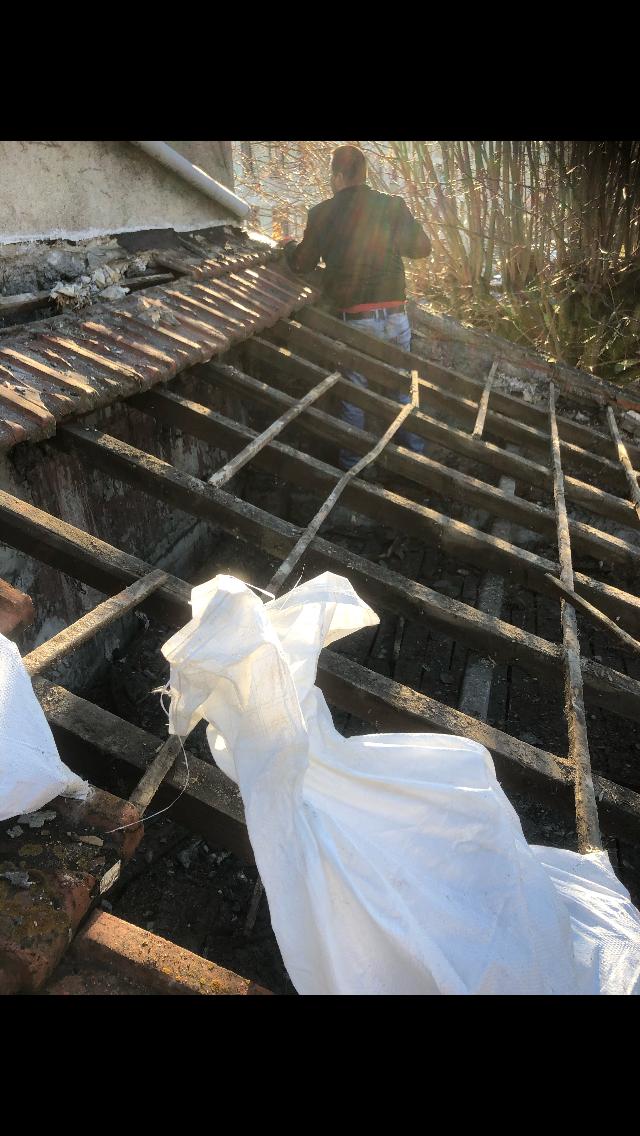 Rénovation complète de charpente en bois à Bezons 95870 Val-d’Oise 95