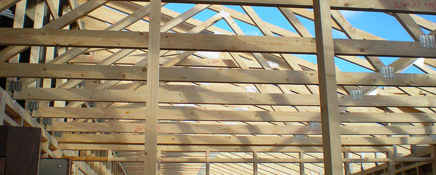 Réalisation de charpente dans le Val d'Oise
